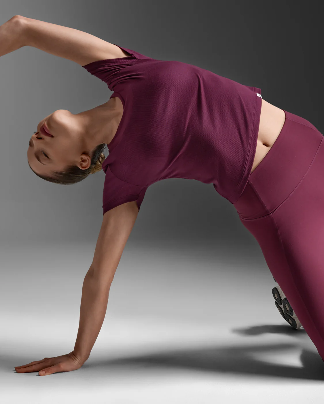 Fluid Ribbed Crop Tee - Image 6