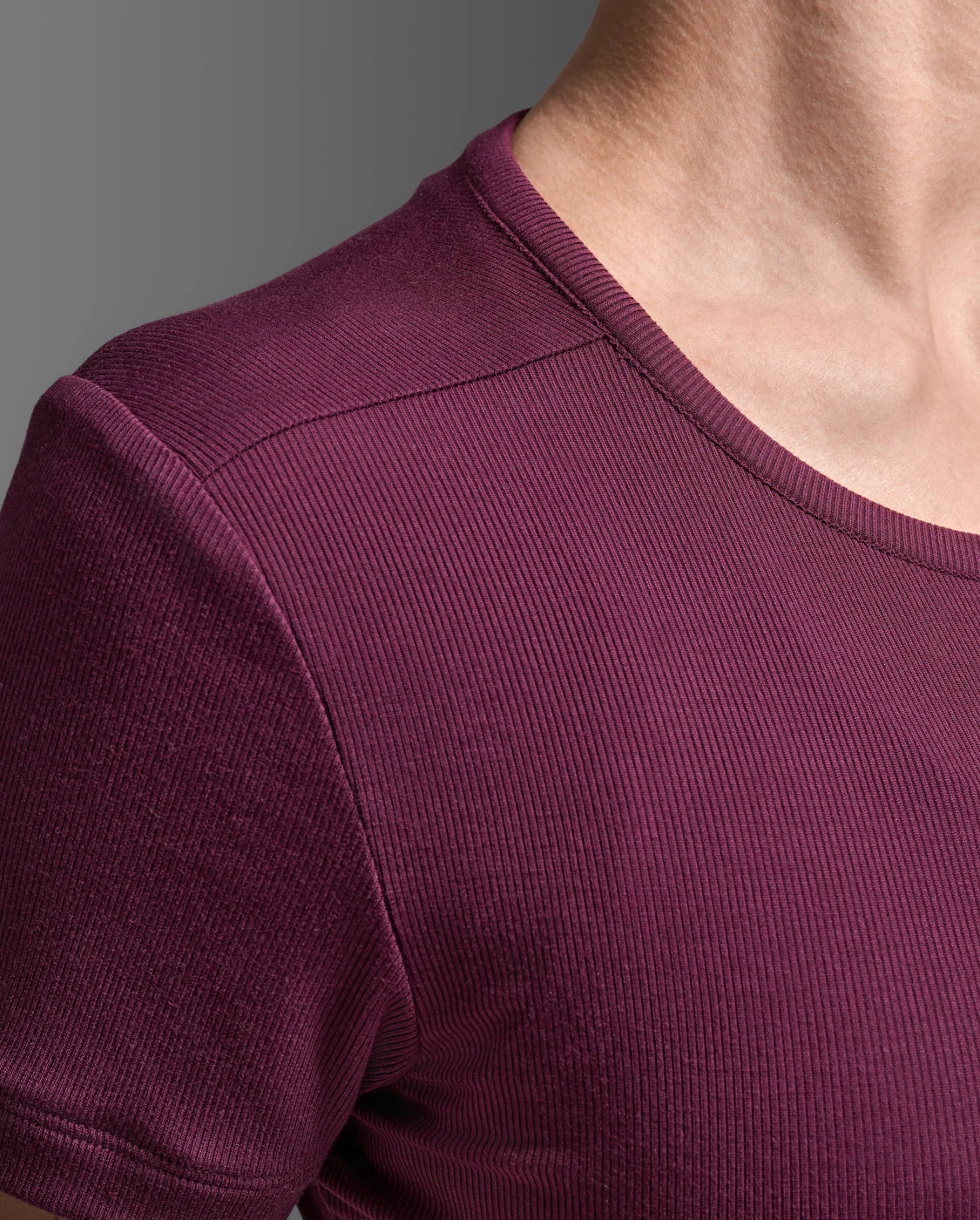 Fluid Ribbed Crop Tee - Image 8